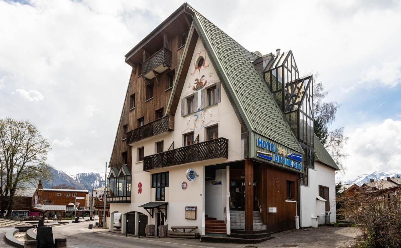 Hotel des Neiges Les Deux Alpes Buitenkant foto